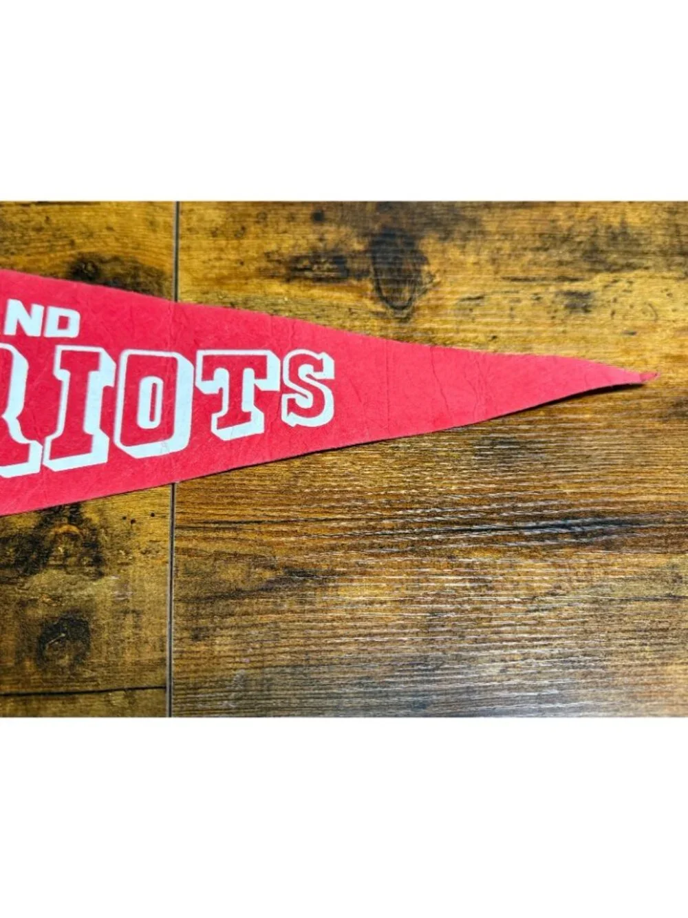Vintage NFL New England Patriots pennant
